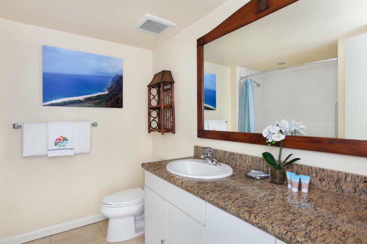 Ferienwohnung Islander On The Beach 352 Oceanfront *Penthouse* Ac Pool Kapa'a Exterior foto